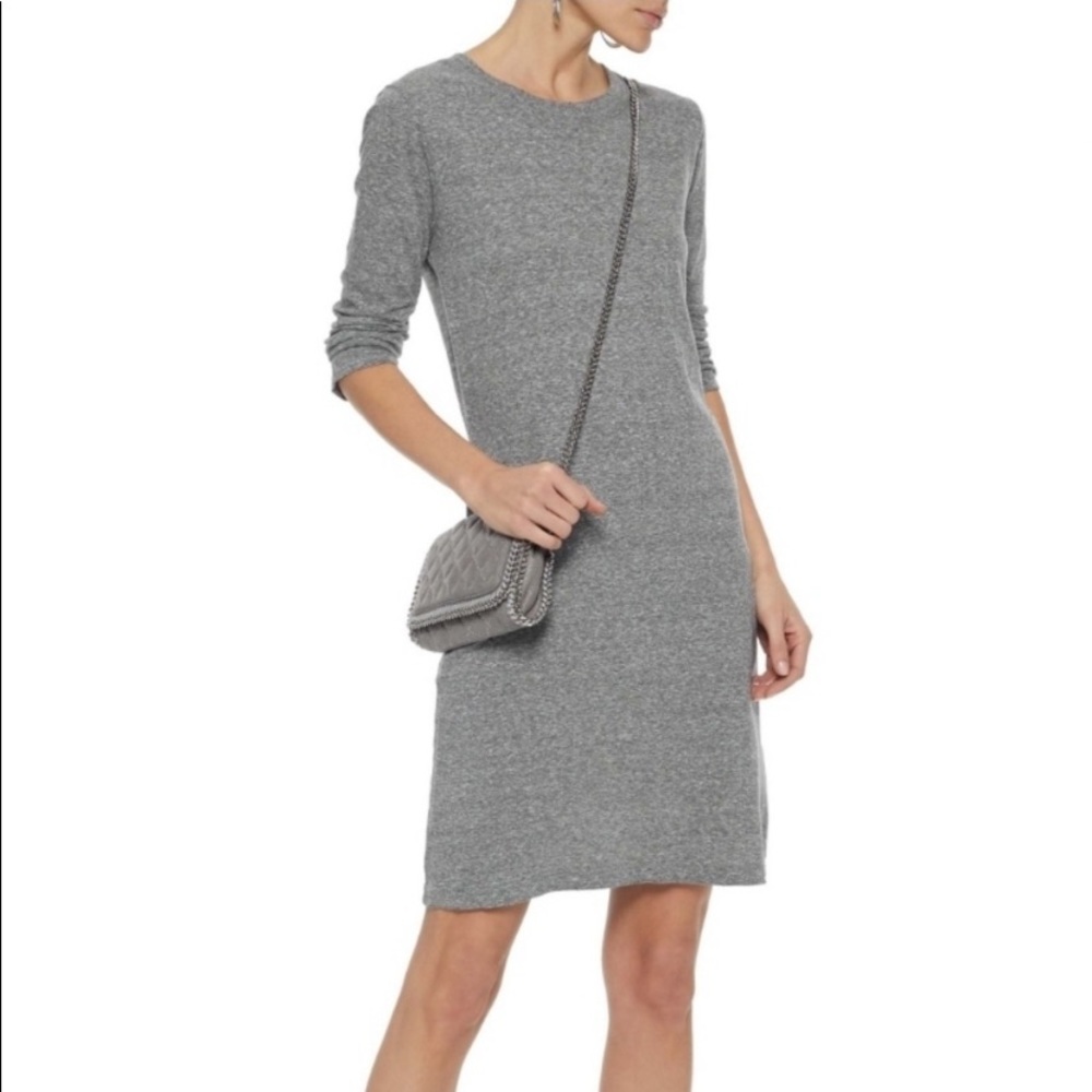 Current/Elliot The 3/4 Sleeve Tee Dress Grey Size 2